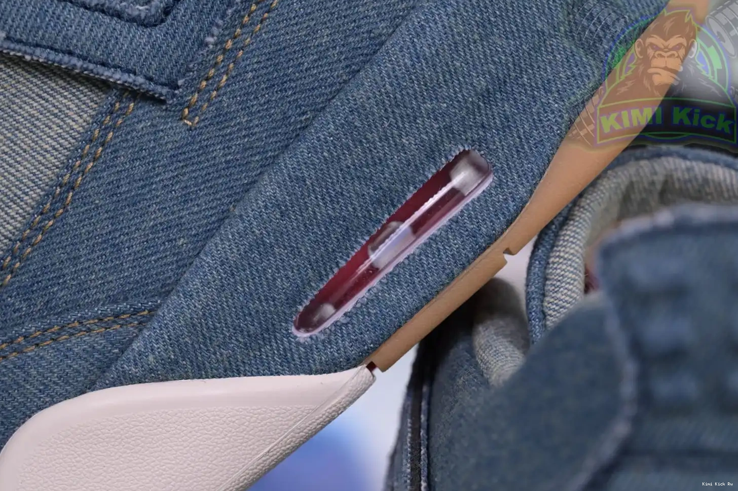 Jordan Air Kimikick Jordan 4 levis denim retro 0725